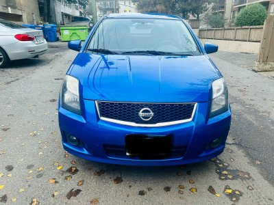 Nissan Sentra Blue car