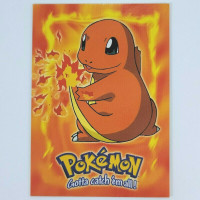 Charmander Stage 1 E4 of 12 1999 Topps Pokemon The First Movie