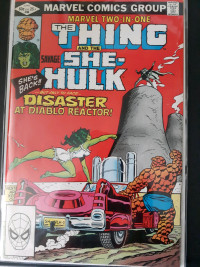 Comic Book-Marvel Two-In-one #88Thing and the She-Hulk