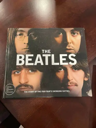 BEATLES hard cover book, View more