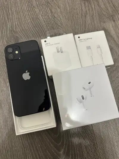 iPhone 12 mini 64gb **Airpods/ Charger Set/Delivery**, View more