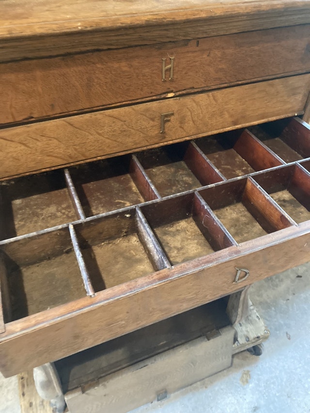Very Rare Antique Brass National Cash Register 100B & Arts
