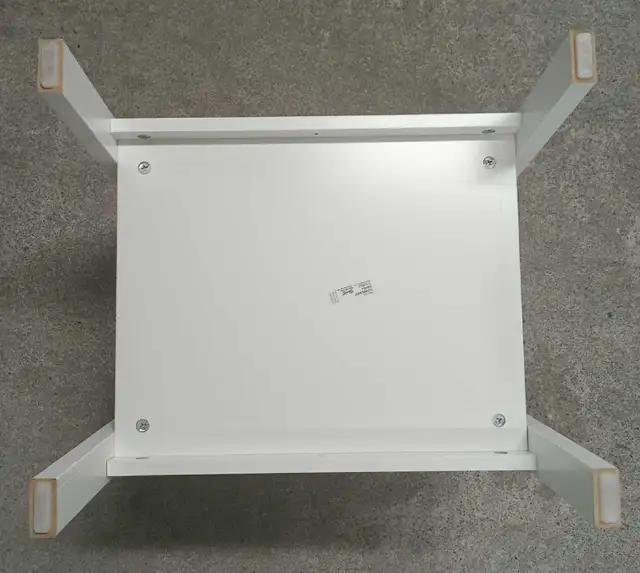 IKEA Lunnarp Table End Side Shelf Rectangular Wooden White in Other Tables in City of Toronto - Image 7