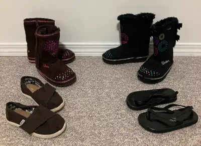 Little Kids Toddlers sz 9 Skechers Light Up Winter Boot, Toms, View more
