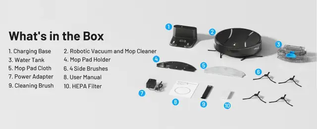 Robot Vacuum and Mop Combo in Vacuums in Mississauga / Peel Region - Image 8