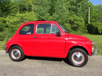 Fiat 500 Vintage cinquecento front LR window trim. Brand new