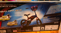 Spider-man 12” BMX Dirt Bike with training wheels
