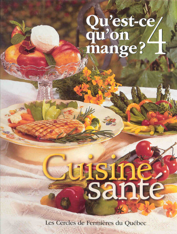 QU EST CE QU ON MANGE  Volume 1 - 4     Recettes  9.99 chacun dans Manuels  à Saint-Hyacinthe