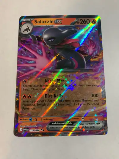 Pokemon Salazzle ex prerelease Perfect Order Mint Card, View more