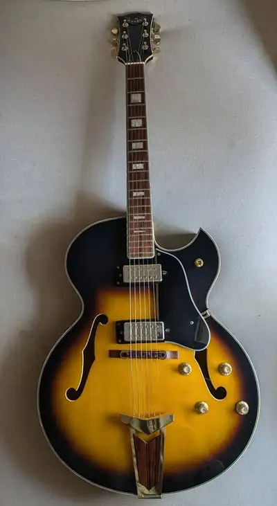 Vintage Raven/Ventura 175 Style Hollowbody 60s/70s Nice Guitar!, View more