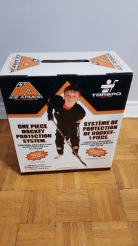 New Ice Armour One Piece Hockey Protection System Kids Sz Medium