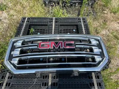 2017 GMC Sierra Parts; LED Headlamps $400 each LED Taillamps $250 each Grill $400 Loaded rad support...
