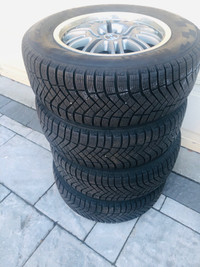 235/65R17 Pirelli Winter Tires on Alloy Rims