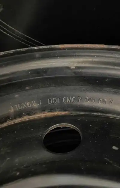 I'm offering a set of four steel rims, size 16x6 1/2J, suitable for various Toyota, Honda, and Acura...