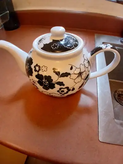 Typhoon Fine China Tea Pot, View more