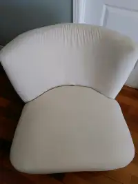 Beige Accent Chair 