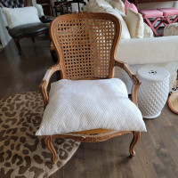 Two Beautiful Vintage  Bergere Chairs