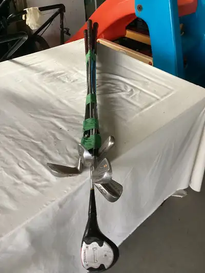 ASSORTED GOLF CLUBS, View more