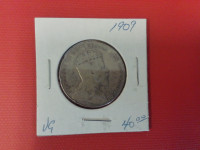 1909 Canada 50¢ Silver Coin