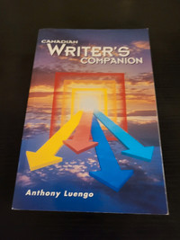 Canadian Writer's Companion By Anthony Luengo Book $5