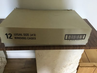 LEGAL SIZE BINDING CASES