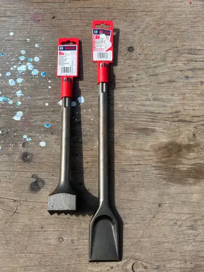 To Bosch, healthy tools, chisel, and brushing tool. $65 for both.