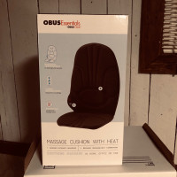 Obus Forme massaging chair cushion with heat 