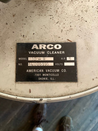 ARCO Wand Industrial Vacuum