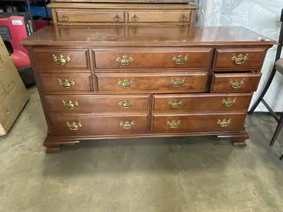 DRESSER - 10 - DRAWER - MAHOGANY - by KELLER FURNITURE, View more