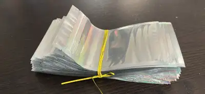 100 Mylar Aluminum Foil Food Safe Bags 4”x6”, View more
