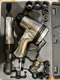 Air impact wrench and ratchet