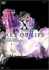 X Japan - "Art Of Life" 1993.12.31 Tokyo Dome DVD + Rare Insert