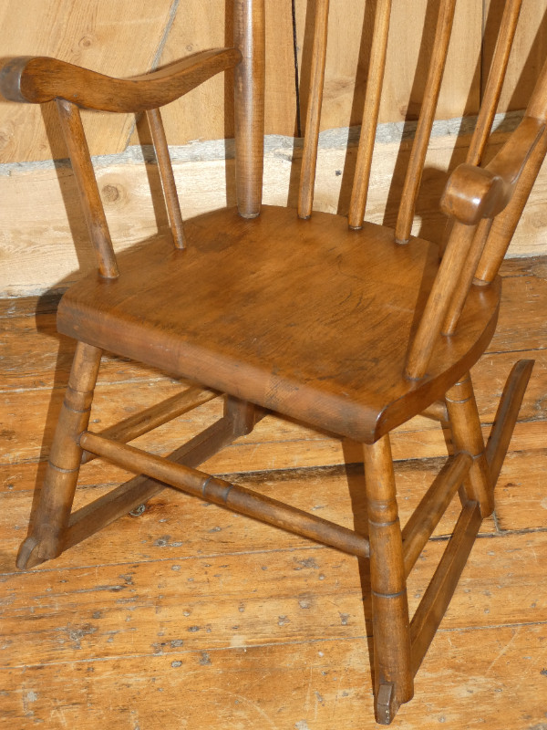 Vintage rocking chair, child size, fully refinished in Chairs & Recliners in St. Catharines - Image 3