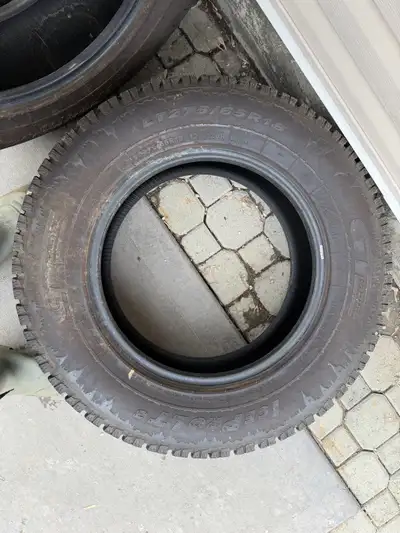 I'm selling a set of four GT Ice Pro Studable winter tires, size LT275/65R18. These tires are used b...
