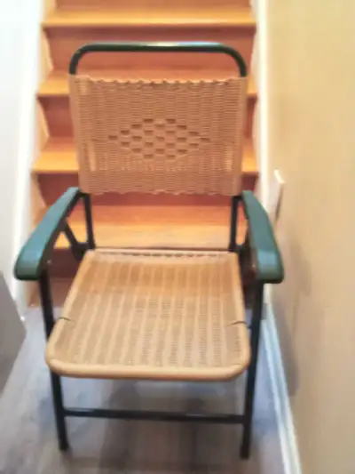chaise  toute usage  imitation rotin en plastique solide, View more