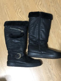 Womens High Boots with Fur