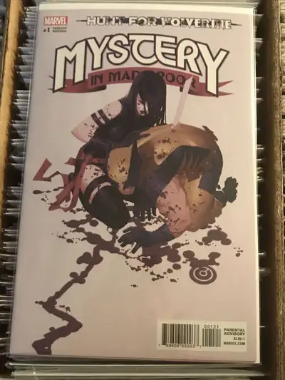 HUNT FOR WOLVERINE MYSTERY IN MADRIPOOR #1 VARIANT COVER VF/NM., View more