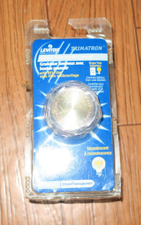 $15 Leviton Trimatron rotary dimmer illuminated new sealed