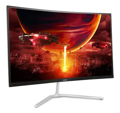 Acer EDA270U Pbmiipx 27" WQHD (2560 x 1440) 1500R Curved Widescreen Gaming Display | AMD FreeSync Pr...