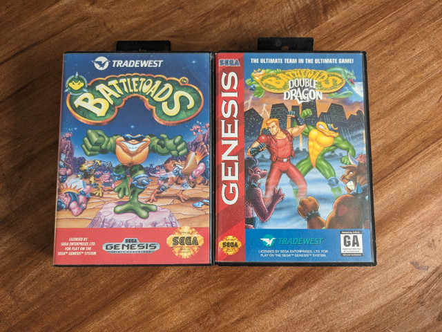 Battletoads - Sega Genesis in Older Generation in Hamilton