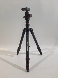 Optex Black Carbon Fibre Travel Tripod Kit Inverting Ball Head