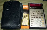 Vintage 1979 Texas Instruments Business Analyst I LED Calculator