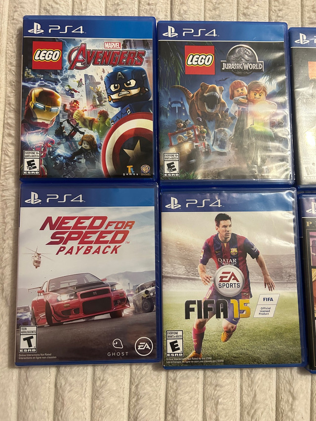 PS4 Games  in Sony Playstation 4 in Mississauga / Peel Region