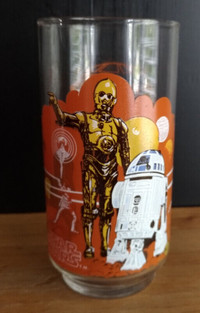 Star Wars Vintage 1977 R2-D2/C3-PO Drinking Glass