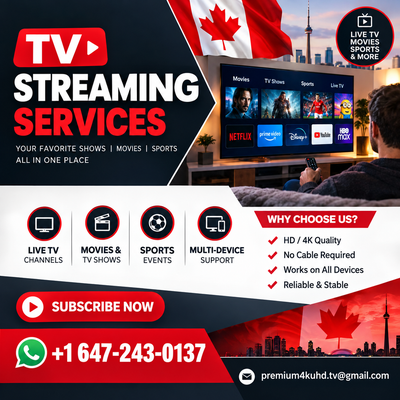 Everything you need for home entertainment in one convenient service. Enjoy live TV, movies, series,...