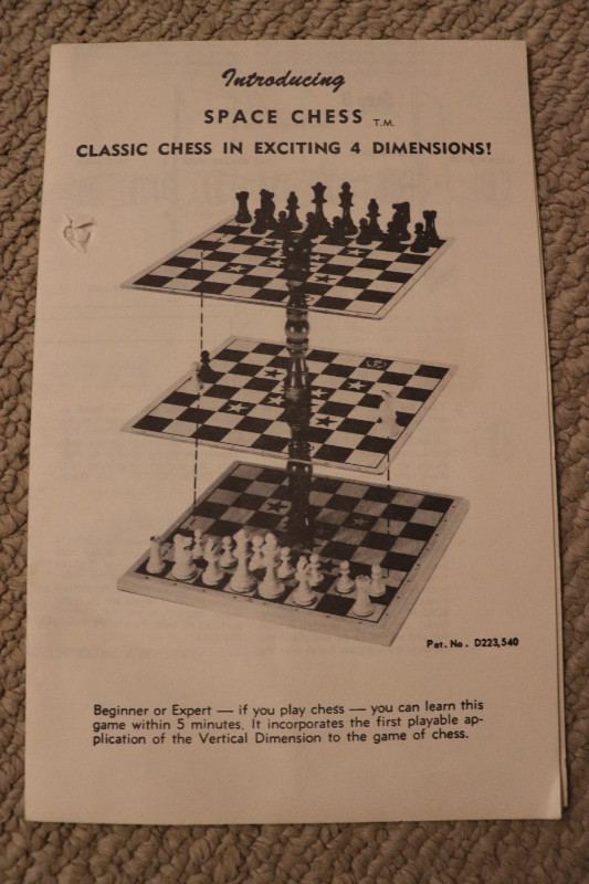 Pacific Game Company “Space Chess” Set (1969, complete!) in Toys & Games in Oshawa / Durham Region - Image 2