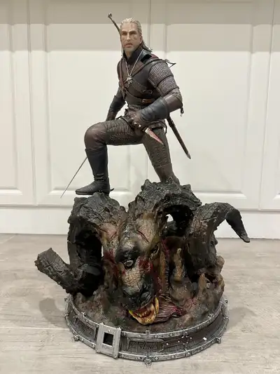 PRIME 1 STUDIO Geralt 1/4 Scale Statue — Witcher 3 Skellige Undv, View more