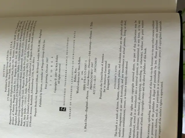 World Without End by Ken Follett in Fiction in City of Toronto - Image 8