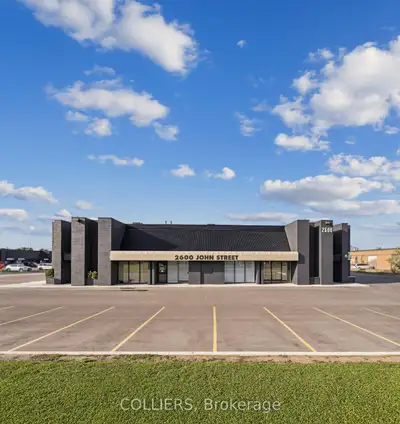 Great exposure - corner unit fronting John Street. Lot's of parking directly in-front. Unique opport...