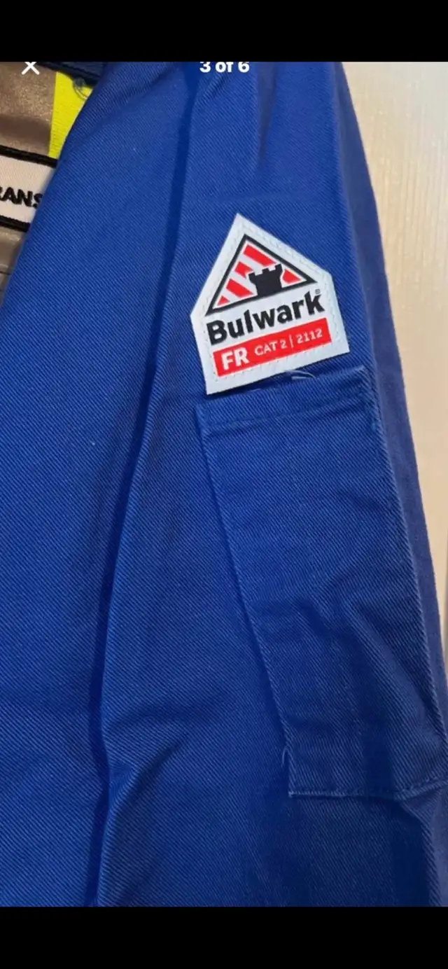 Bulwark FR CAT 2 Coveralls 48R-Brand New-Hi Vis Flame Resistant in Men's in Charlottetown - Image 5